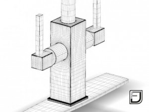 kitchen faucet 13 3D 모델