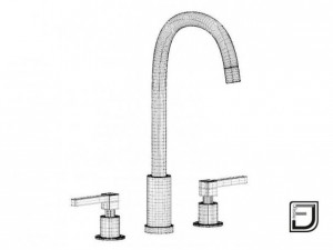 kitchen faucet 14 Modelo 3D