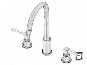 kitchen faucet 14 Modelo 3D