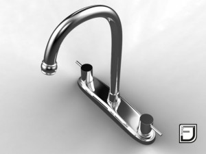 kitchen faucet 15 3D Model