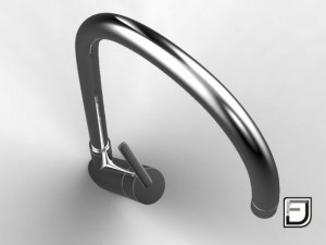 kitchen faucet 16 Model 3D