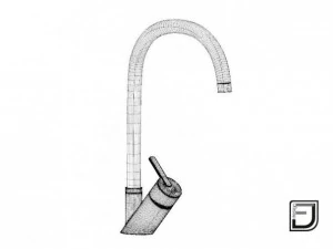 kitchen faucet 16 3D Model