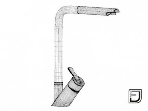 kitchen faucet 17 3D Model