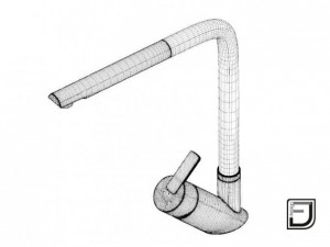 kitchen faucet 17 Model 3D