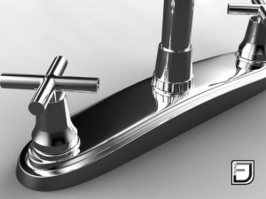 kitchen faucet 18 3D मॉडल