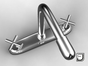 kitchen faucet 18 3D मॉडल