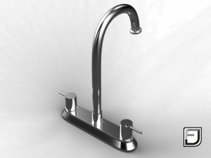 kitchen faucet 19 Model 3D