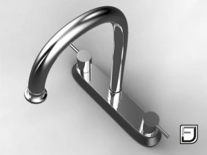 K&uuml;chenarmatur 19 3D Modell