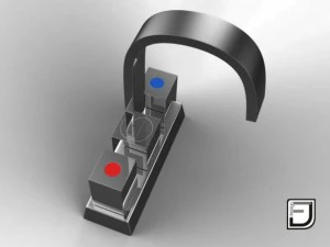 bathroom faucet 1 3D Model