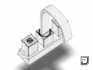 bathroom faucet 1 3D Model