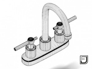 bathroom faucet 2 Modèle 3D