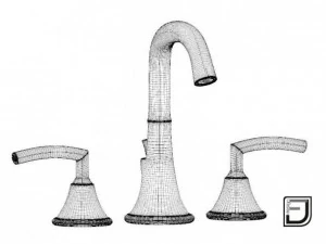 bathroom faucet 5 3D Model