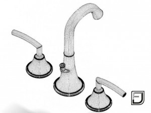 bathroom faucet 5 Model 3D