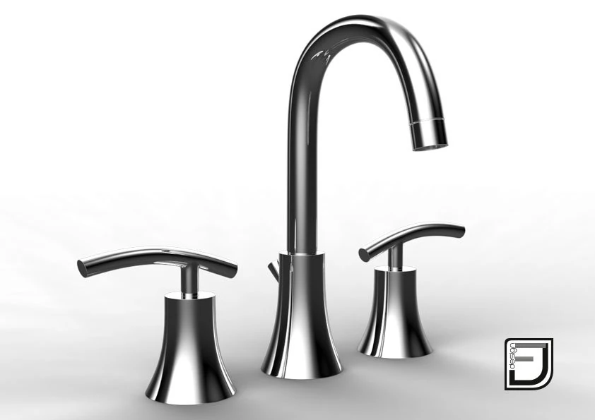 bathroom faucet 6 3D Model .c4d .max .obj .3ds .fbx .stl .blend 