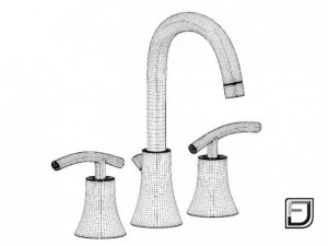 bathroom faucet 6 3D Model