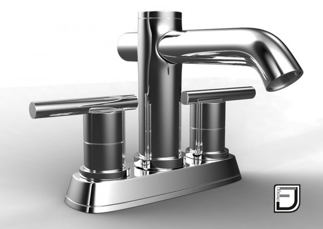 bathroom faucet 7 3Dモデル .c4d .max .obj .3ds .fbx .stl .blend 