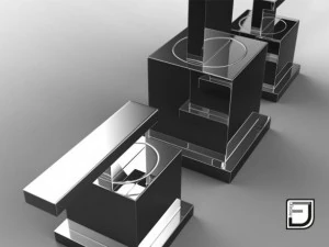 bathroom faucet 8 3D Model