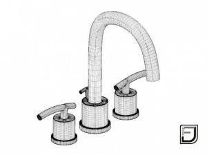 bathroom faucet 9 Modello 3D