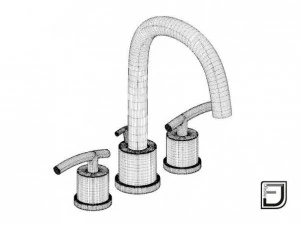 bathroom faucet 9 3D Model