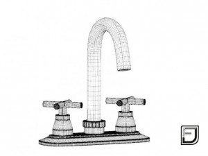 bathroom faucet 10 3D Model