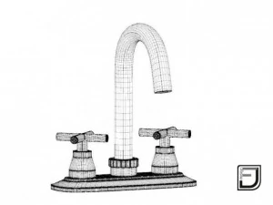 bathroom faucet 10 3D Model