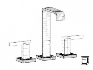 bathroom faucet 12 3D Model