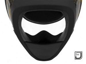 black grunge helmet 3D Модель