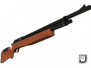 rifle w01 3D Model