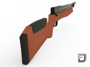 rifle w01 3D-Modell