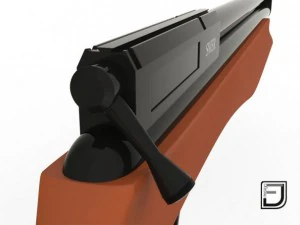 rifle w01 3D Model
