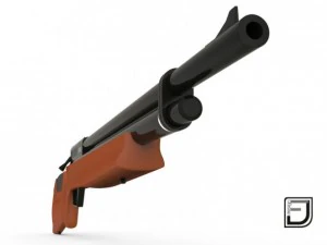 rifle w01 3D Model