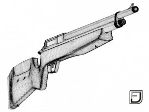rifle w01 3D-Modell