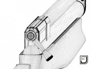 rifle w01 3D-Modell