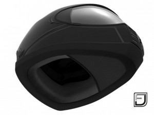 black helmet h05 Modelo 3D