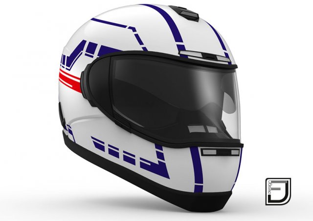 white helmet h06 Modèle 3D .c4d .max .obj .3ds .fbx .stl .blend 
