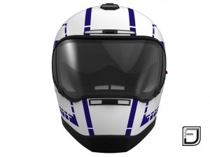 white helmet h06 Modèle 3D