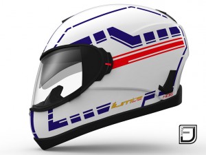 white helmet h06 Modèle 3D