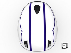 white helmet h06 Modèle 3D