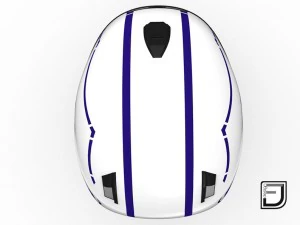 white helmet h06 3D Model