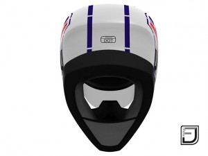 white helmet h06 Modèle 3D