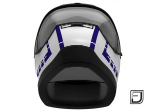 white helmet h06 Modèle 3D