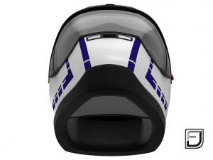 white helmet h06 3D Model