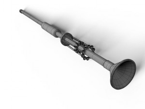 blowgun 3D 모델