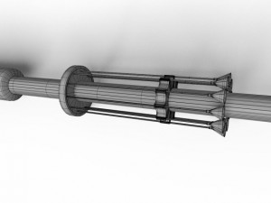blowgun 3D 모델