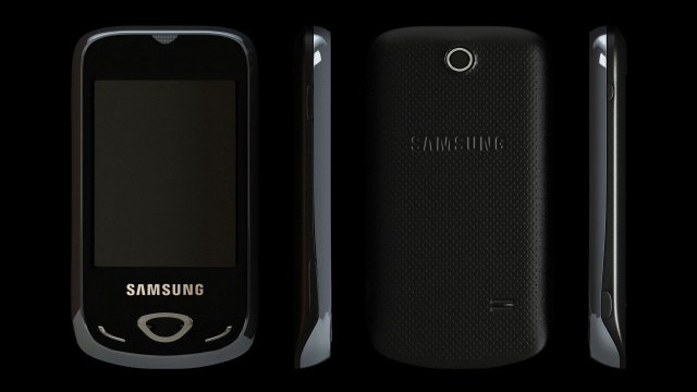 samsung s3370 3D-Modell .c4d .max .obj .3ds .fbx .stl .blend 