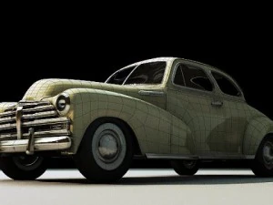 chevy coupe 1948 3D Model
