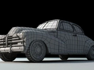 chevy coupe 1948 3D Model