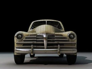 chevy coupe 1948 3D Model