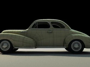 chevy coupe 1948 3D Model