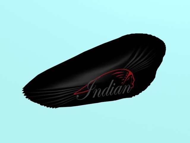 bak s imblemoi indian 3D Модель .c4d .max .obj .3ds .fbx .stl .blend 